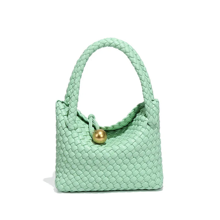 Astrid | Elegant woven Vegan leather bag