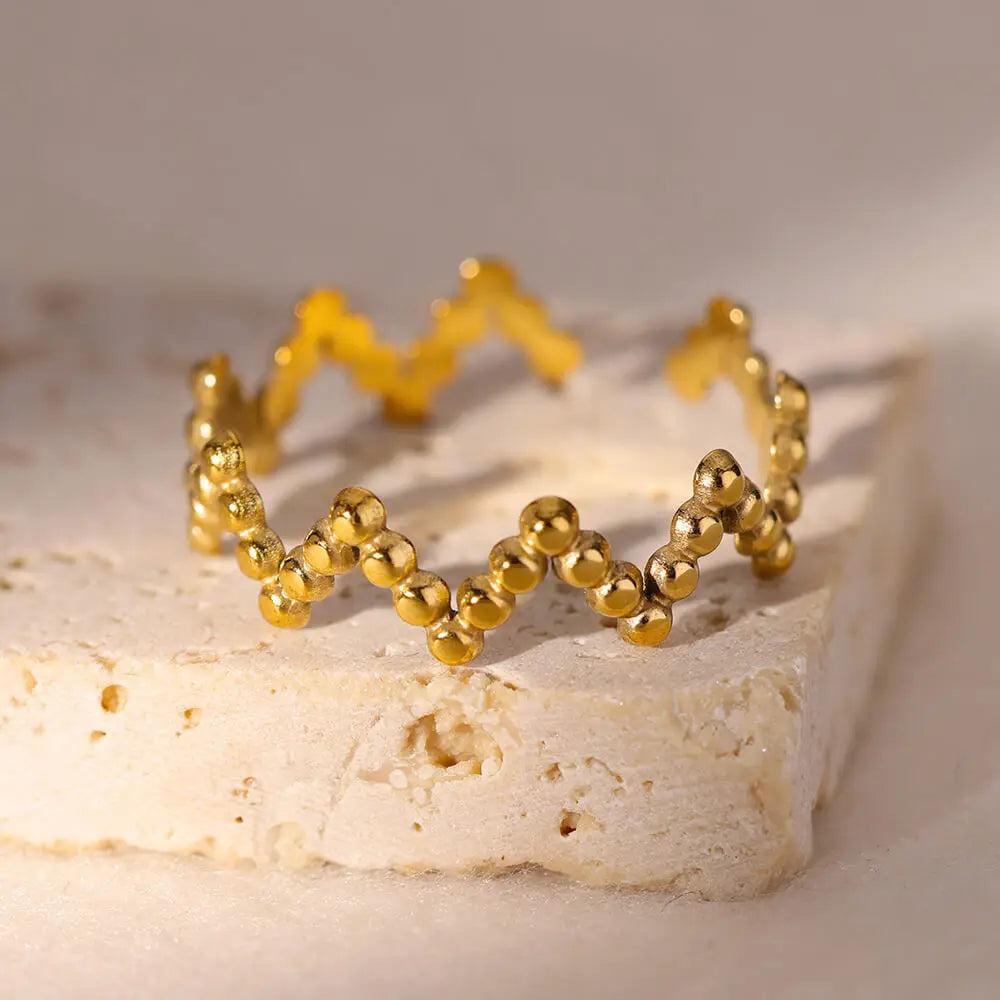 Roestvrij Stalen Ringen Voor Vrouwen 2024 Trend Nieuw In Goud Kleur Ring Femme Bruidspaar Sieraden Gratis Verzending Item Anillos Mujer