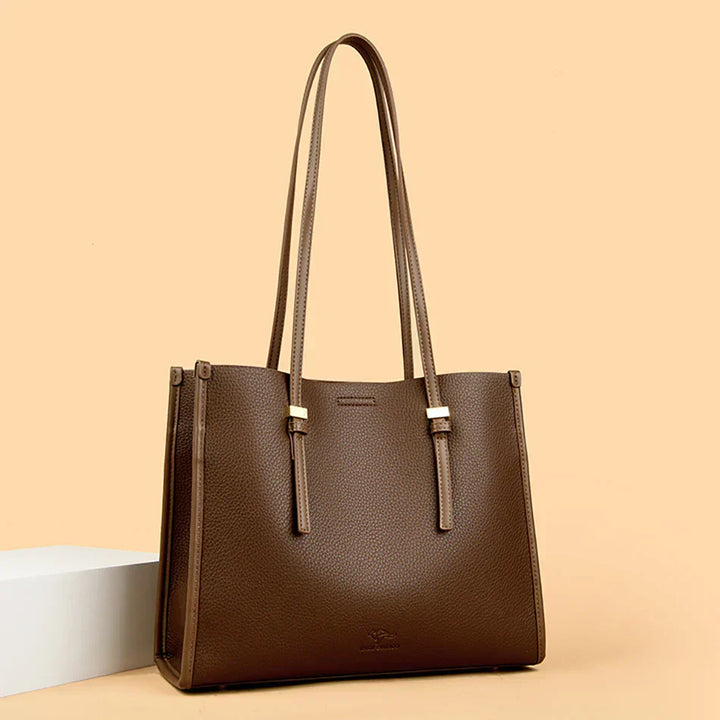liva | spacious everyday bag in leather look