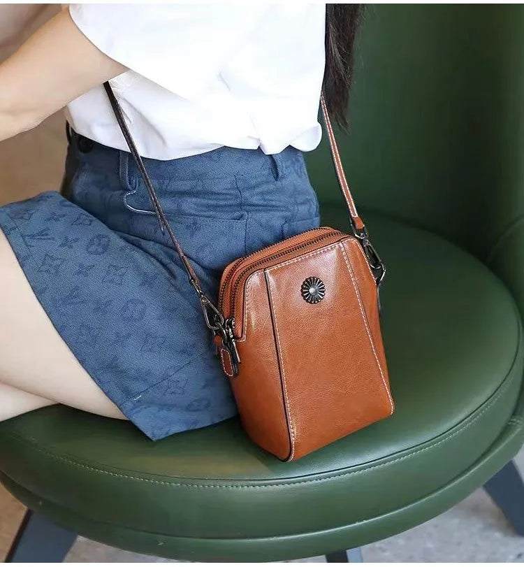 Vienna | Compact Solid Color Mini Handbag