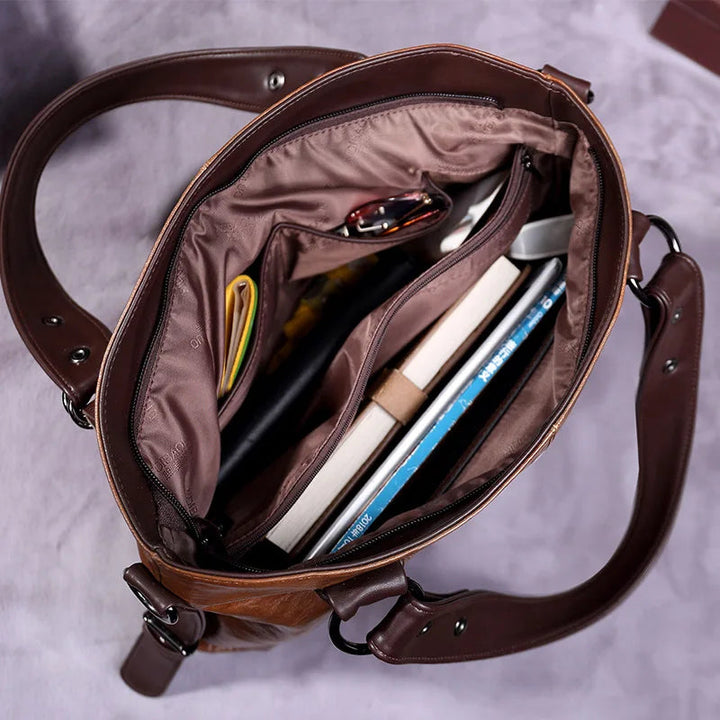 Aralyn | Refined Soft Leather Tote Bag
