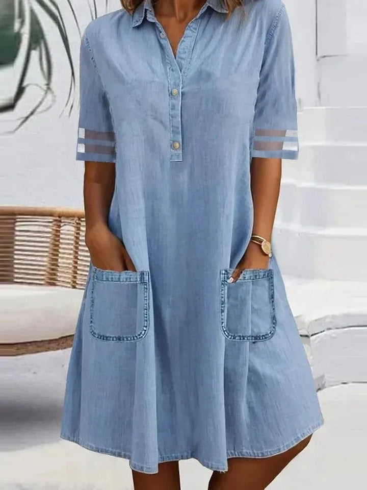 Lucy | Denim Lightweight Dress