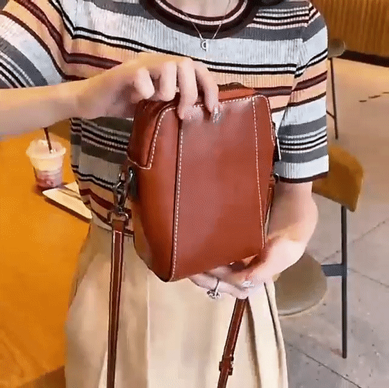 Vienna | Compact Solid Color Mini Handbag