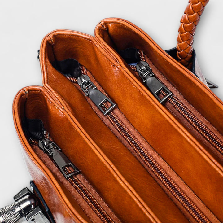 Line | Elegant Leather Duffel Bag