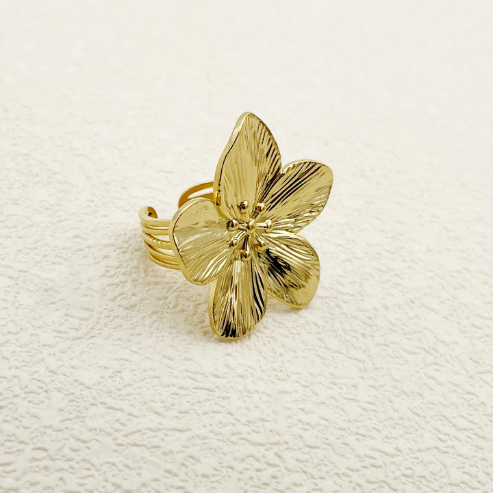 Golden Flora Earrings