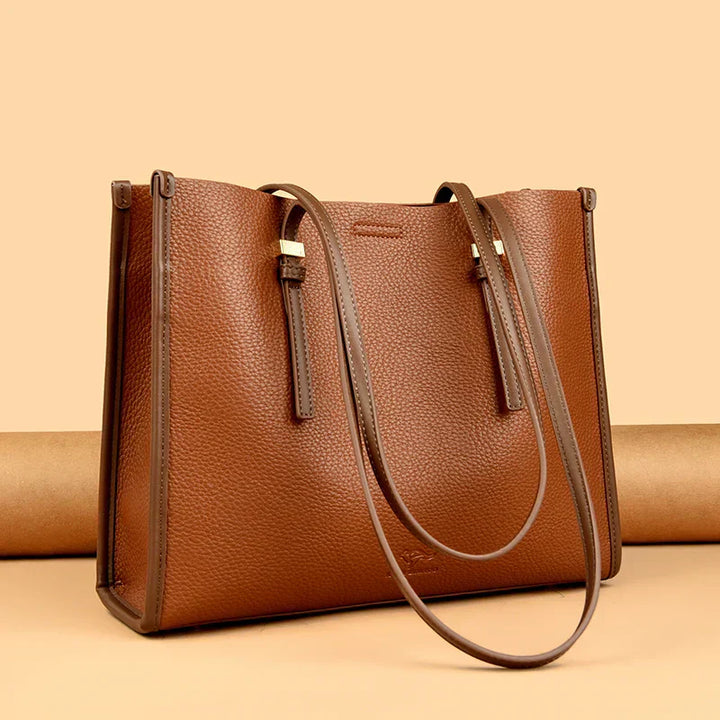 liva | spacious everyday bag in leather look