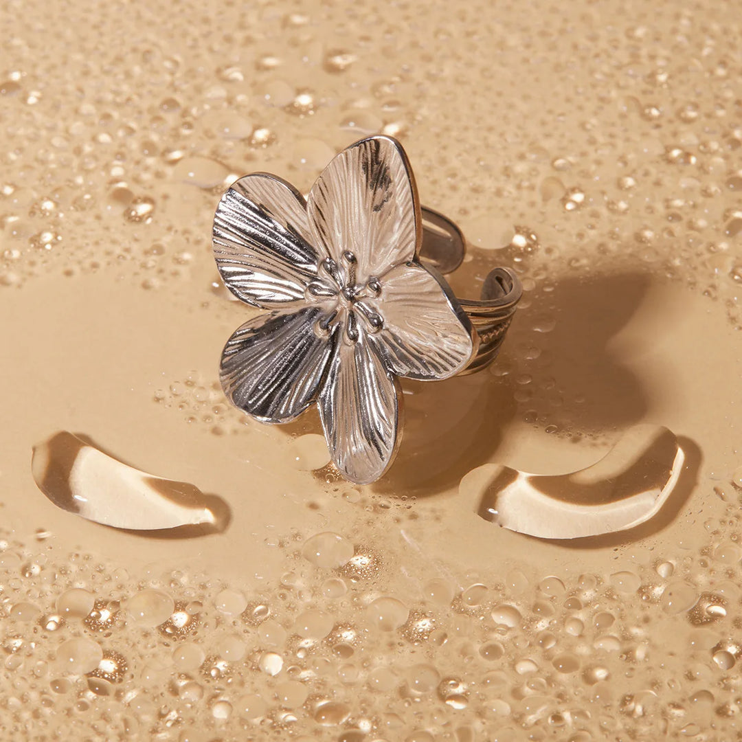 Golden Flora Earrings