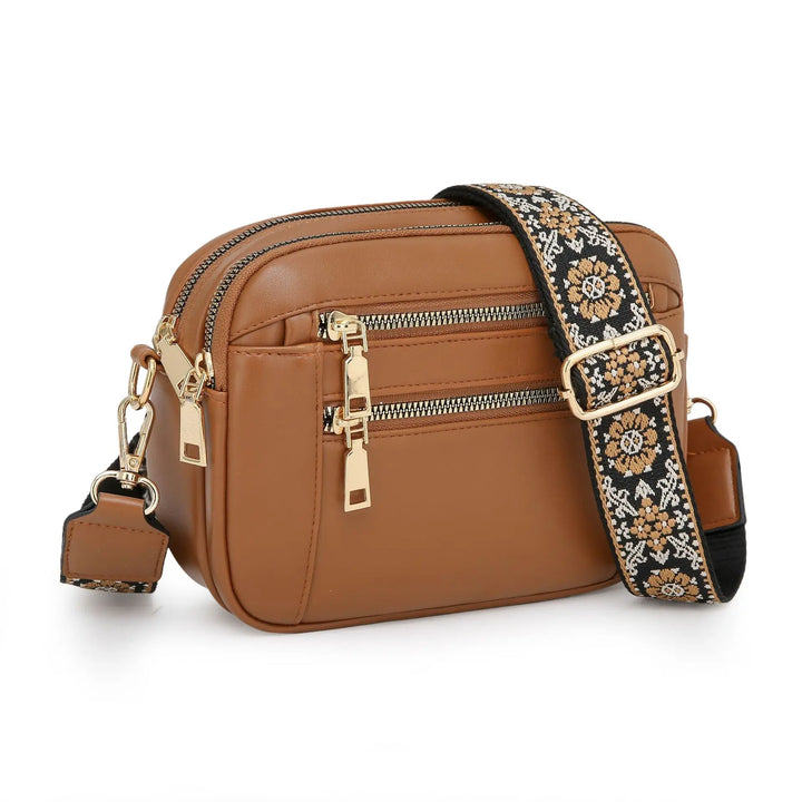 nola | practical crossover bag with wide strap