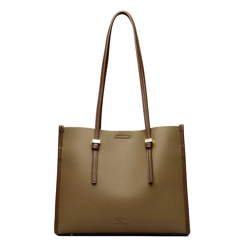 liva | spacious everyday bag in leather look