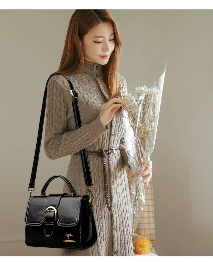 Sandra |  luxurious mini bag with classic clasp