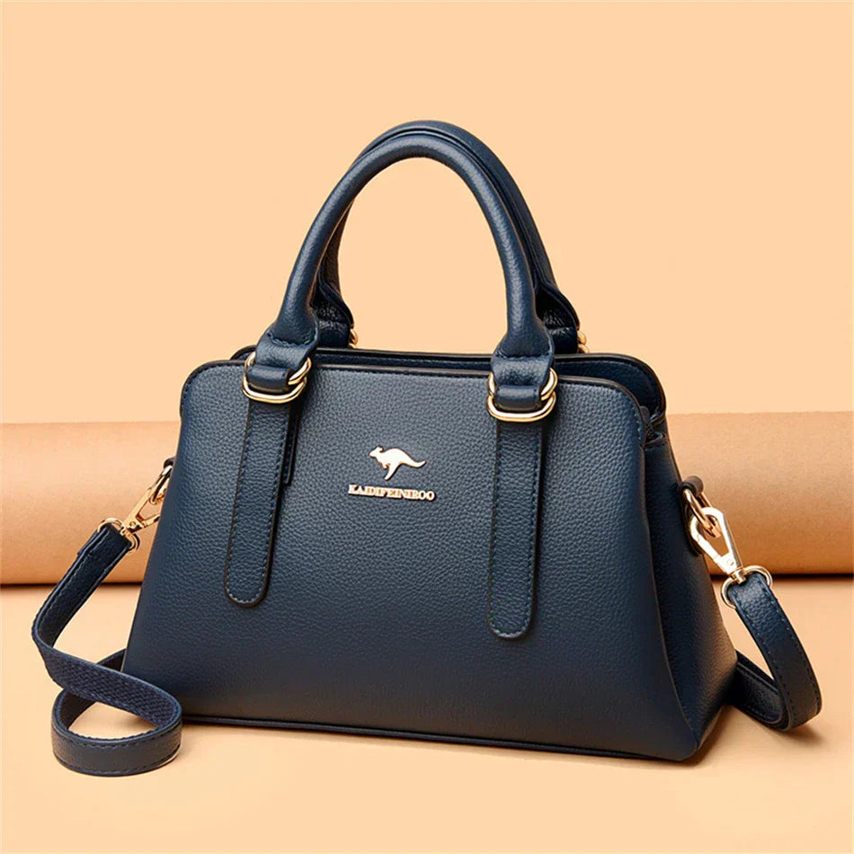 maria | burgundy handbag with double handles