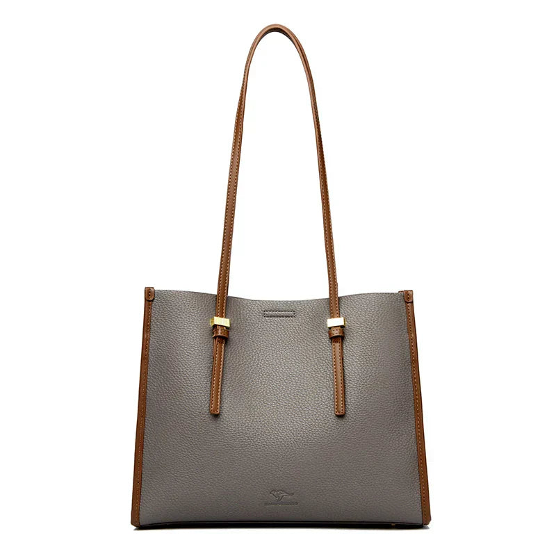 liva | spacious everyday bag in leather look