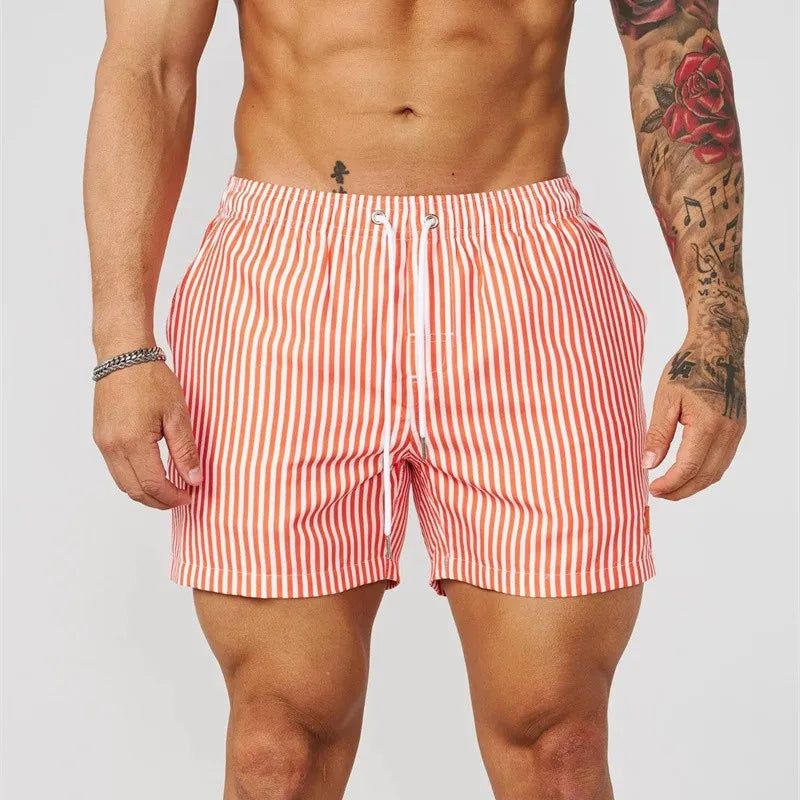 Ali | Stylish Striped Swim Shorts