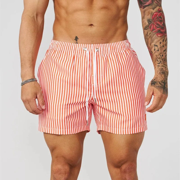 Ali | Stylish Striped Swim Shorts