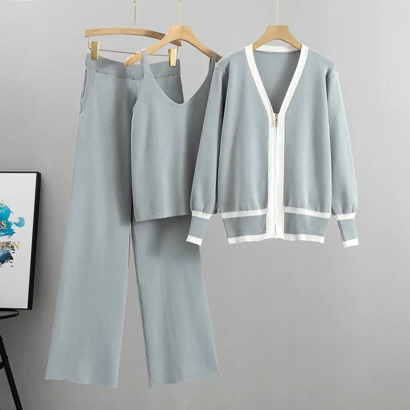 Elle | Luxury three-piece set with vest