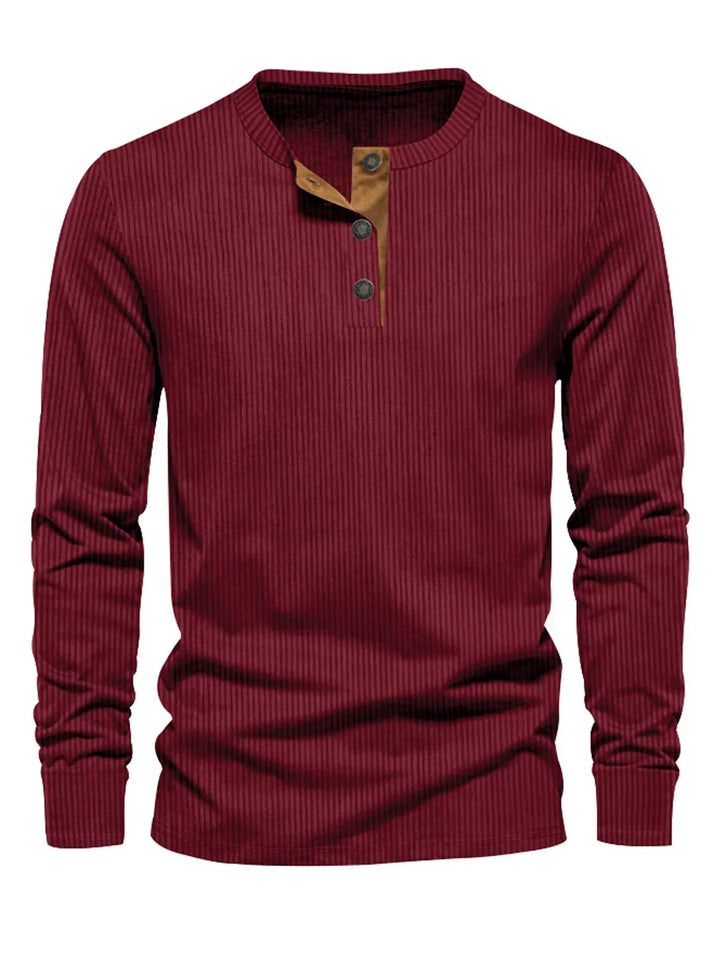 Harold | Stylish Relaxed Fit Ribbed Shirt