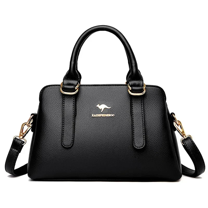 maria | burgundy handbag with double handles