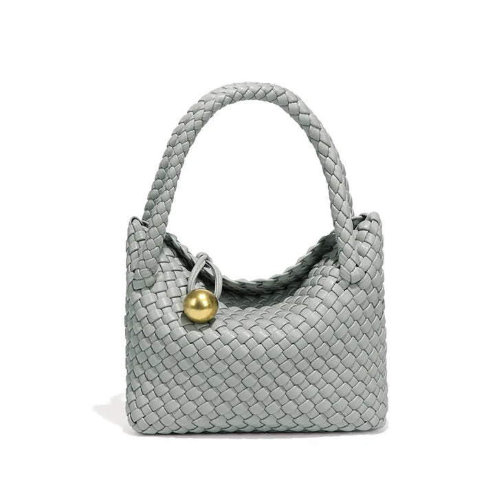 Astrid | Elegant woven Vegan leather bag