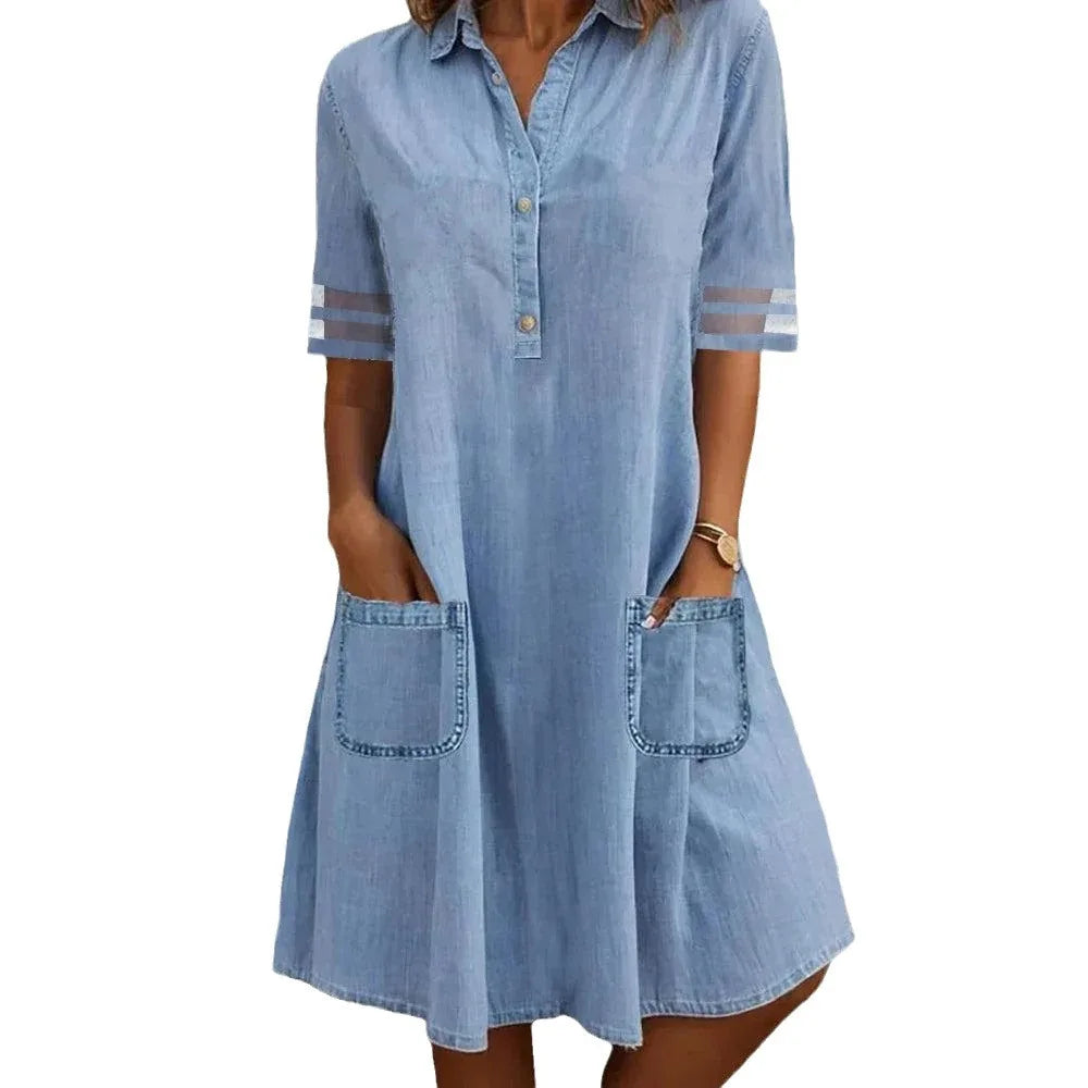 Lucy | Denim Lightweight Dress