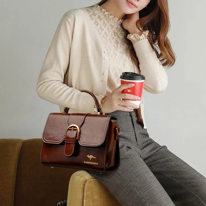 Sandra |  luxurious mini bag with classic clasp