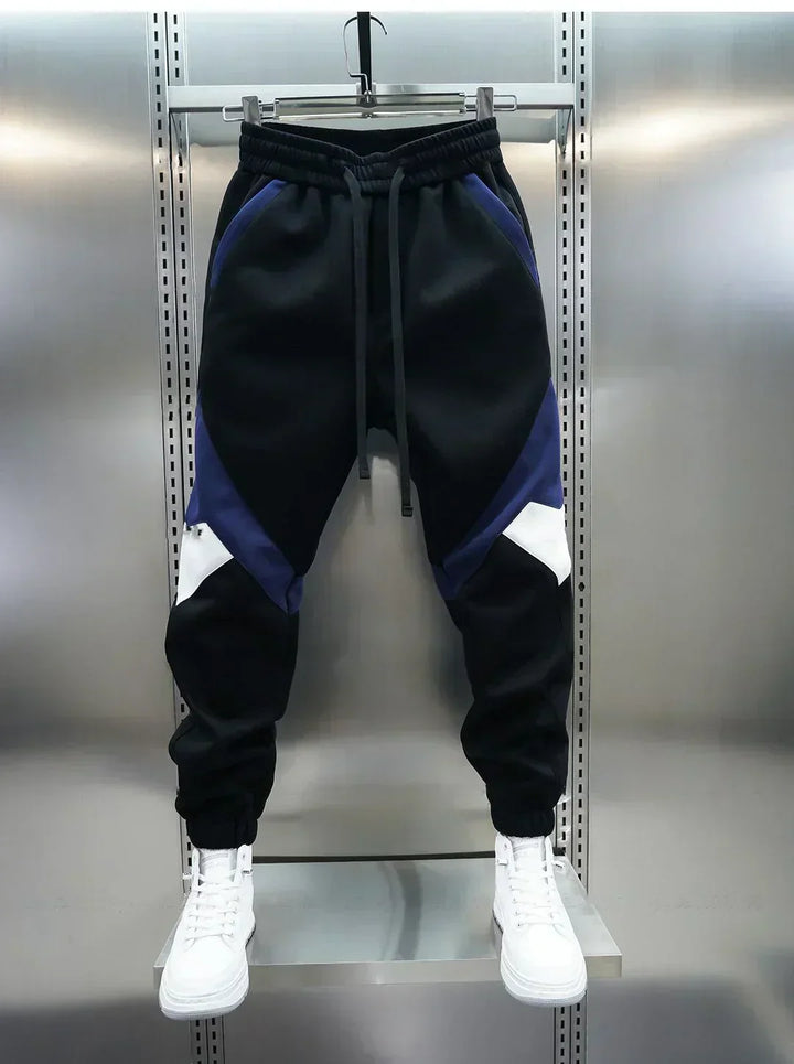 Caleb | Stylish Sporty Panel Joggers