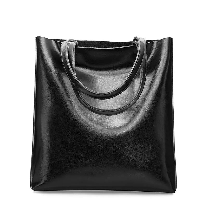 diana | classic tote bag in leather look