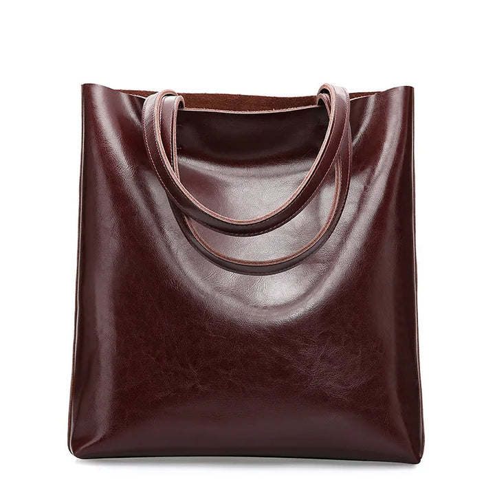 diana | classic tote bag in leather look