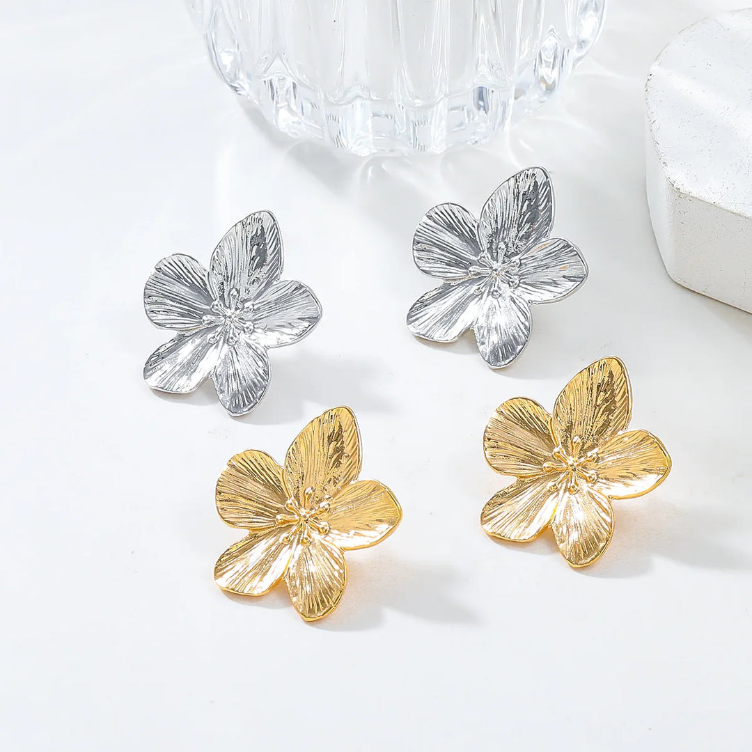 Golden Flora Earrings