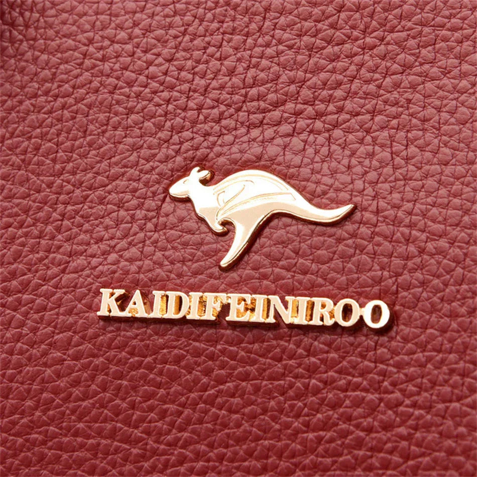 maria | burgundy handbag with double handles