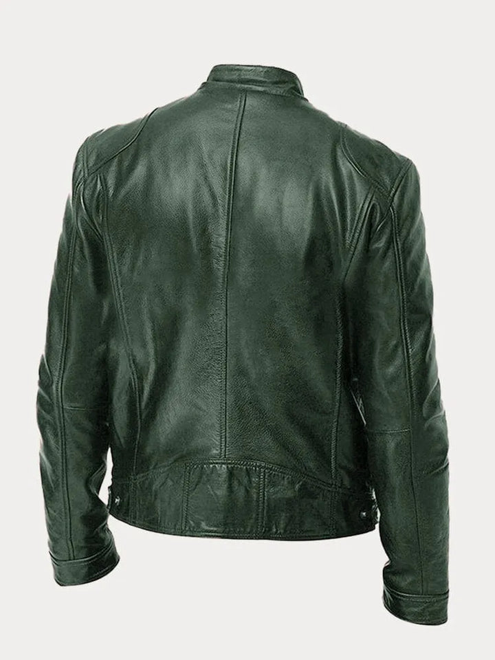 Malcolm | Stylish Leather Jacket Men