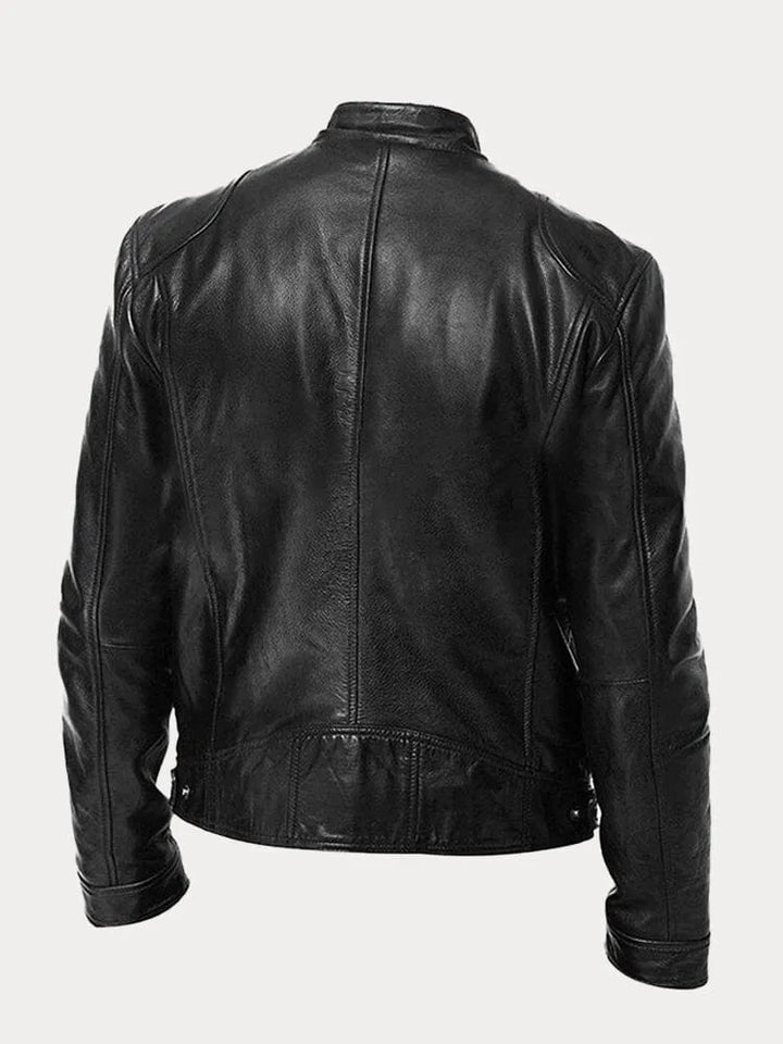 Malcolm | Stylish Leather Jacket Men