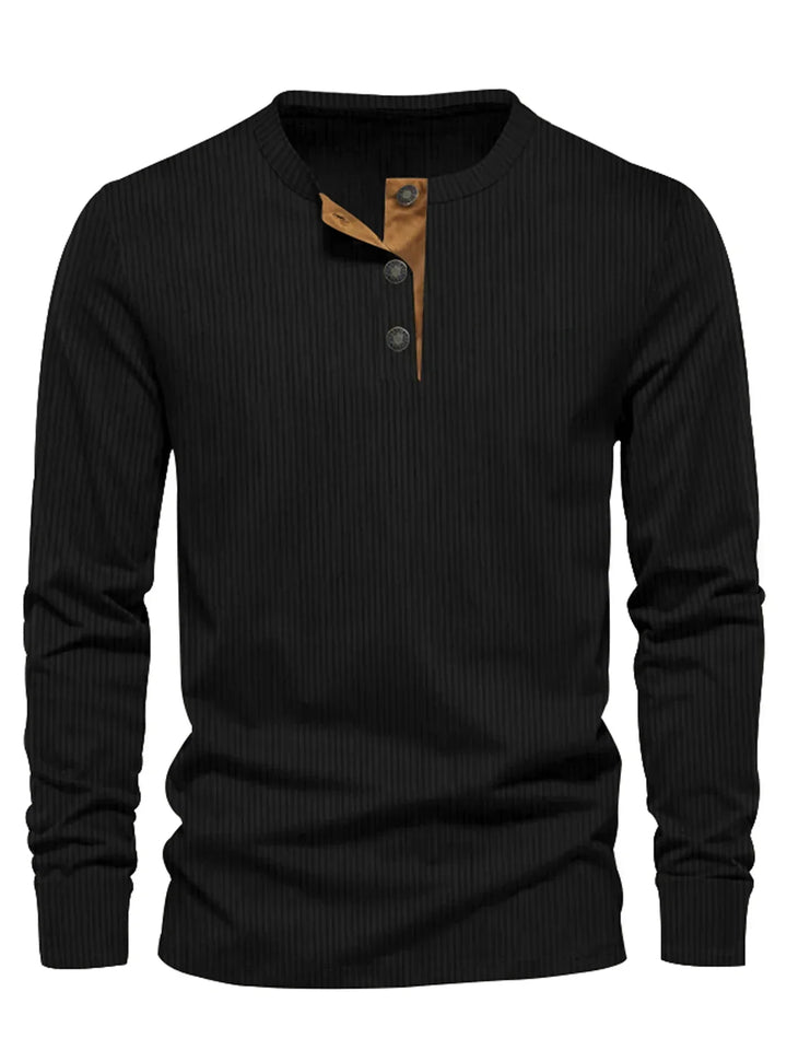 Harold | Stylish Relaxed Fit Ribbed Shirt