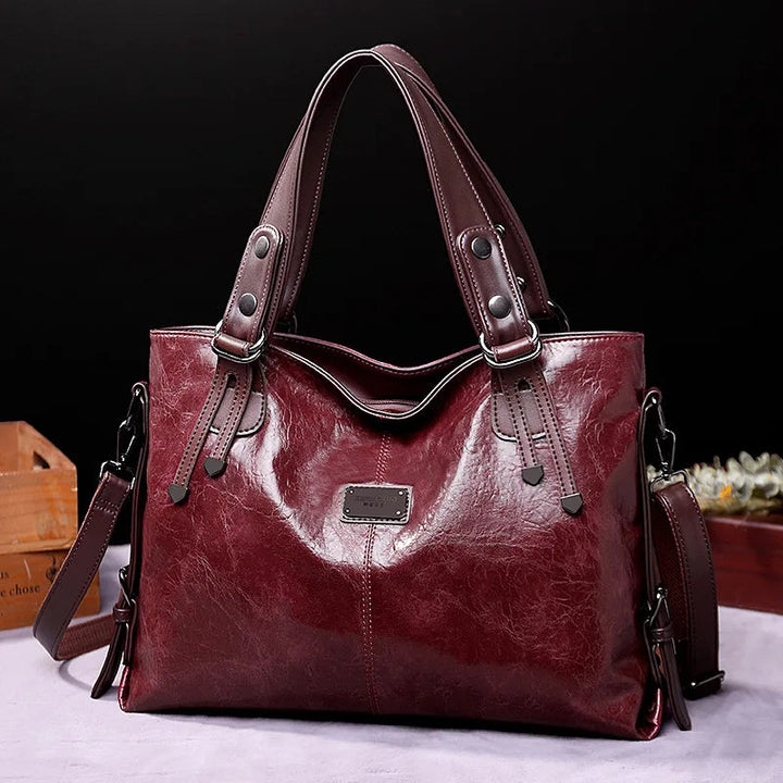 Aralyn | Refined Soft Leather Tote Bag