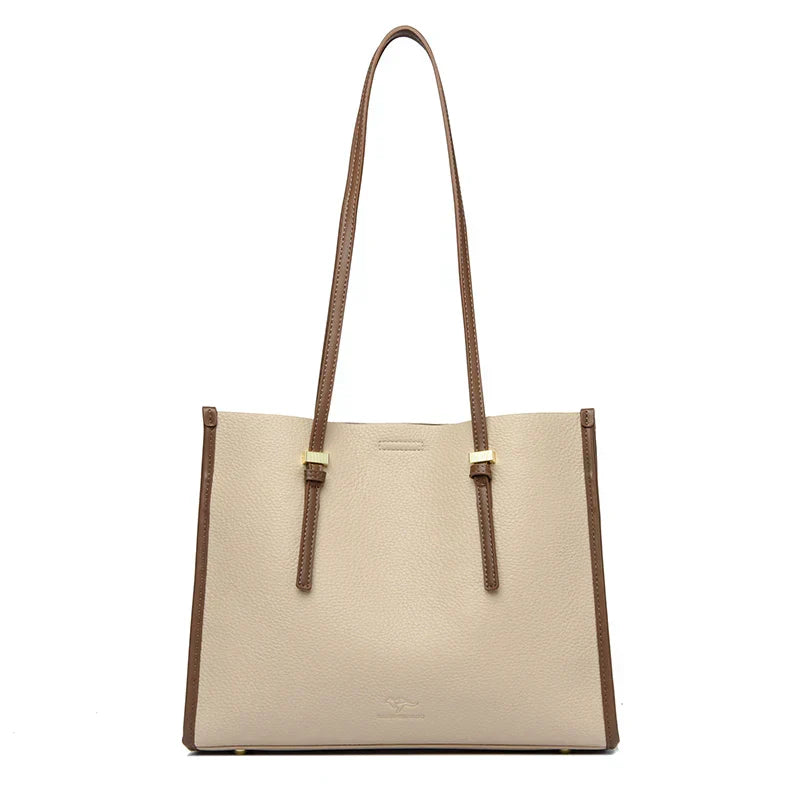 liva | spacious everyday bag in leather look
