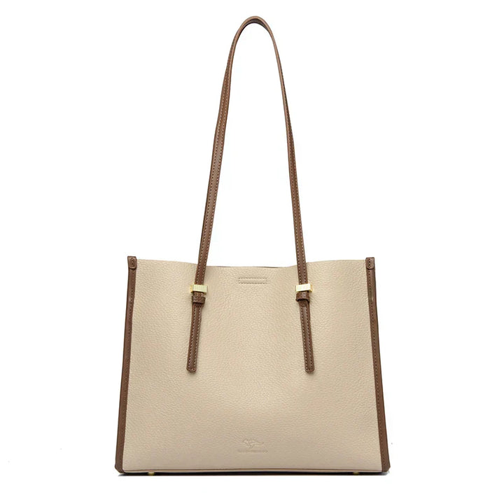 liva | spacious everyday bag in leather look