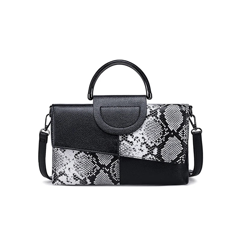 celine | structured black handbag in leather look
