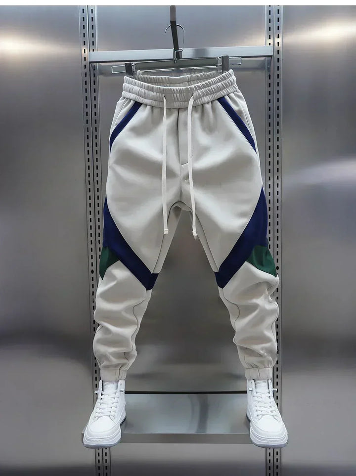 Caleb | Stylish Sporty Panel Joggers