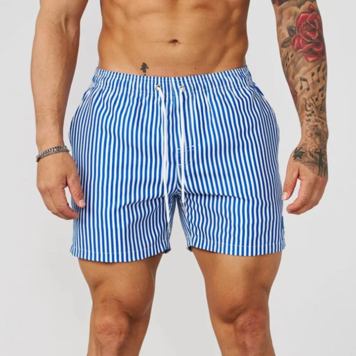 Ali | Stylish Striped Swim Shorts