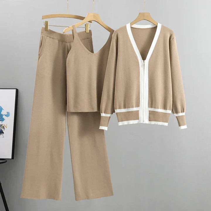Elle | Luxury three-piece set with vest