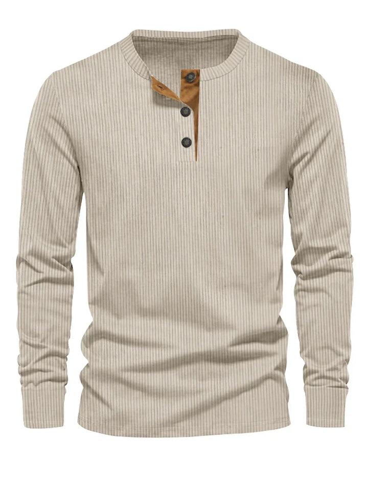 Harold | Stylish Relaxed Fit Ribbed Shirt