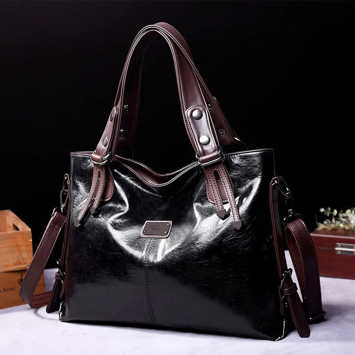 Aralyn | Refined Soft Leather Tote Bag