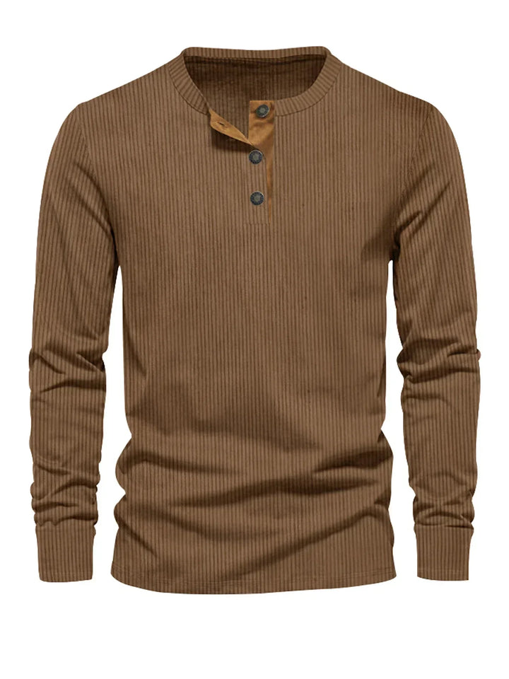 Harold | Stylish Relaxed Fit Ribbed Shirt