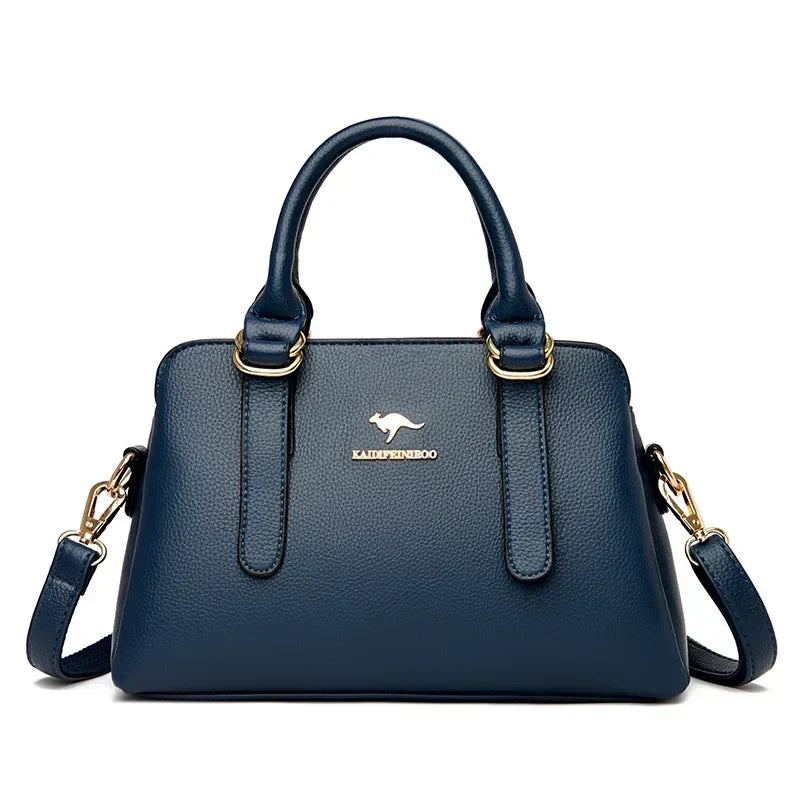 maria | burgundy handbag with double handles