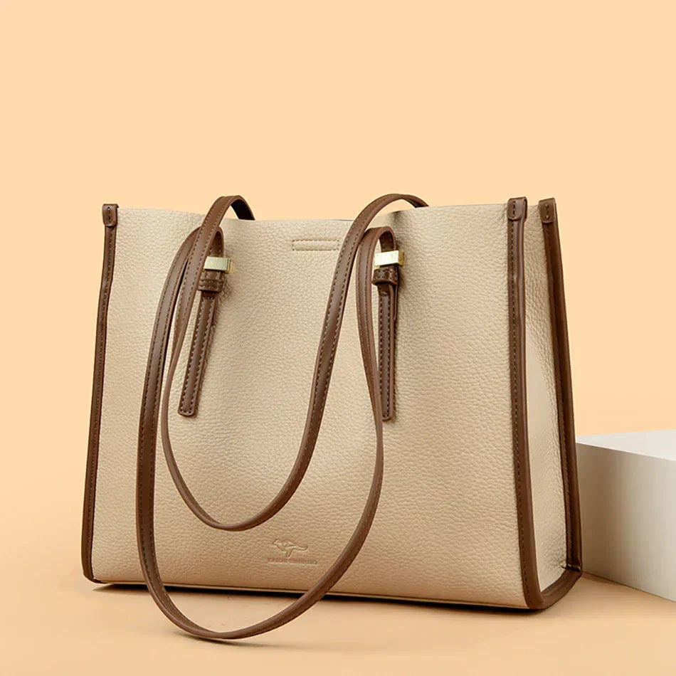 liva | spacious everyday bag in leather look