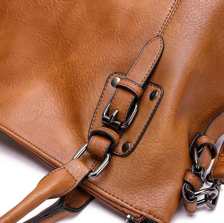 Vera | Buckled Tote Handbag
