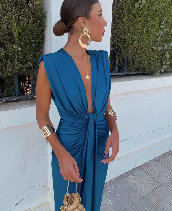 Charlotte | Elegant Pleated Dress