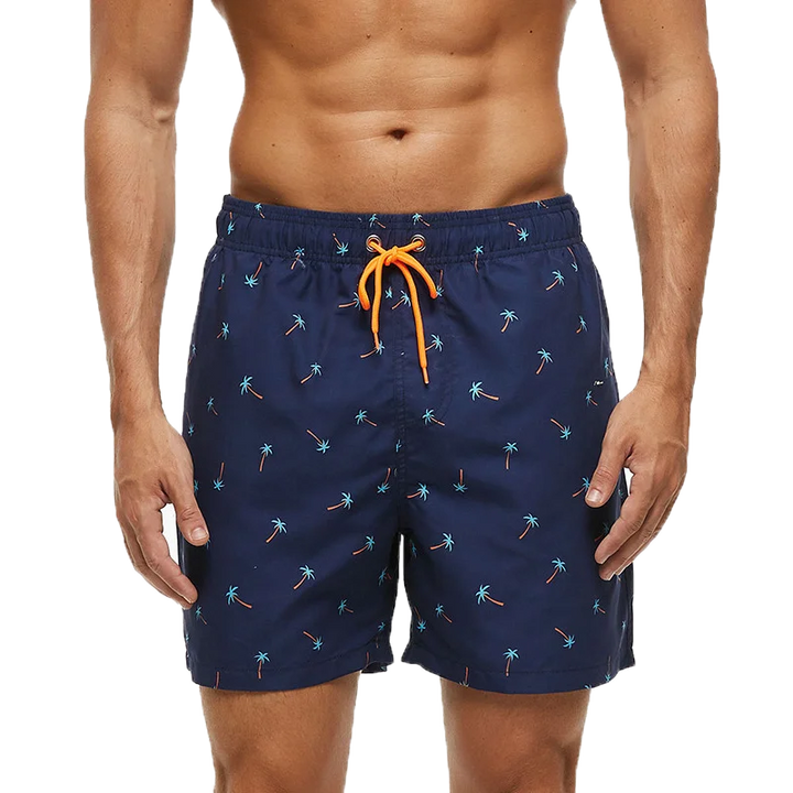 Albert | Bold Star-Striped Beach Shorts