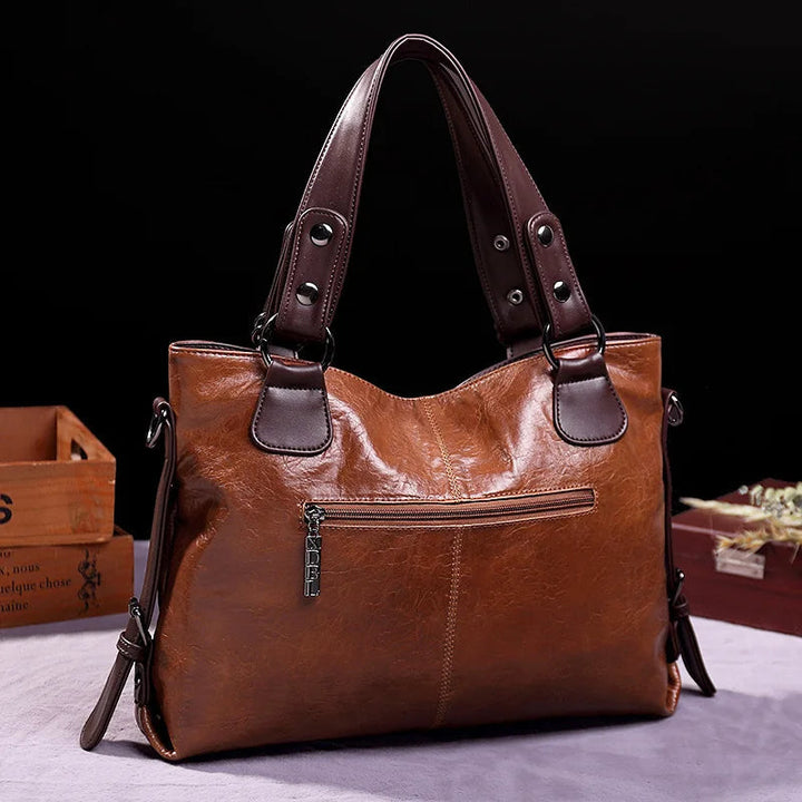 Aralyn | Refined Soft Leather Tote Bag