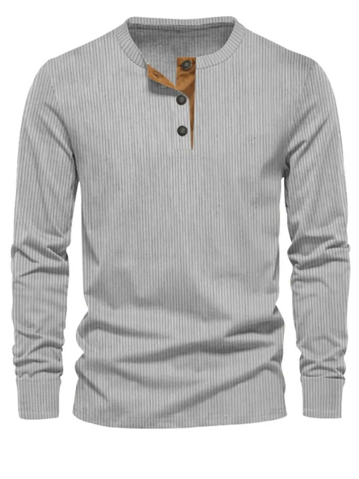 Harold | Stylish Relaxed Fit Ribbed Shirt
