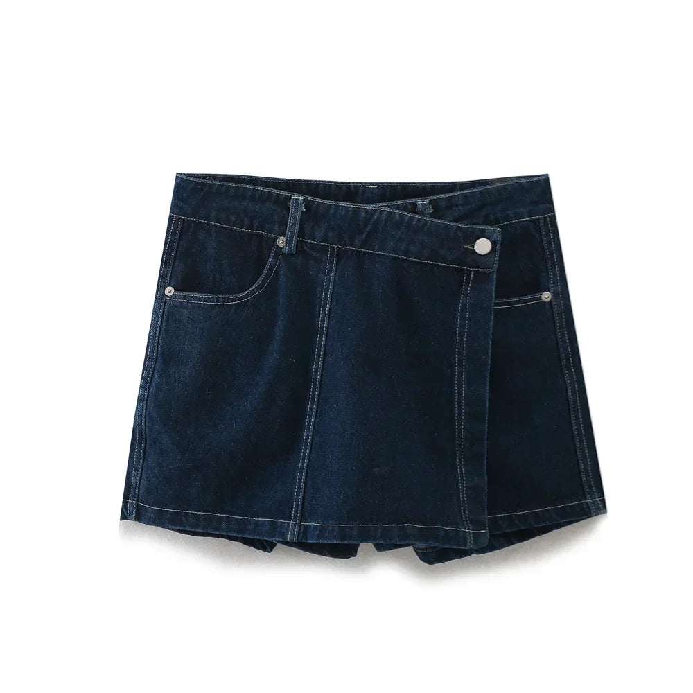 Willow | V-neck Denim Set